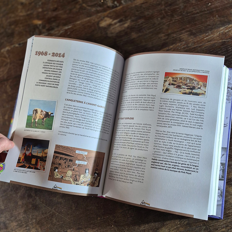 Livre - BD reportage de Pink Floyd