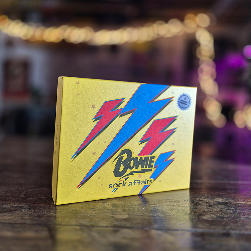 Pack 3x Chaussette David Bowie officielle