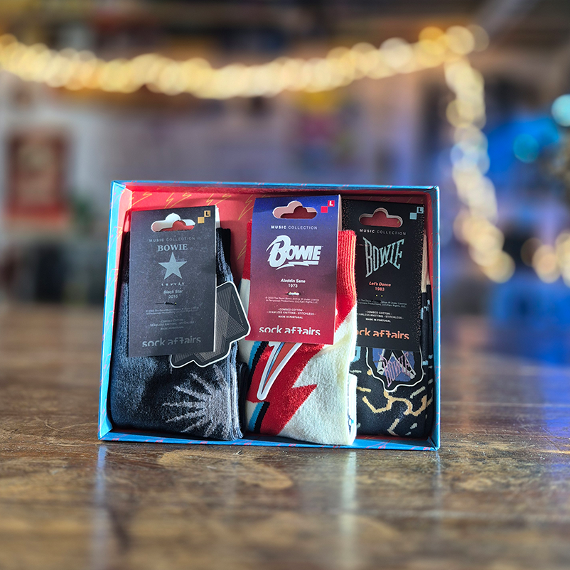 Pack 3x Chaussette David Bowie officielle