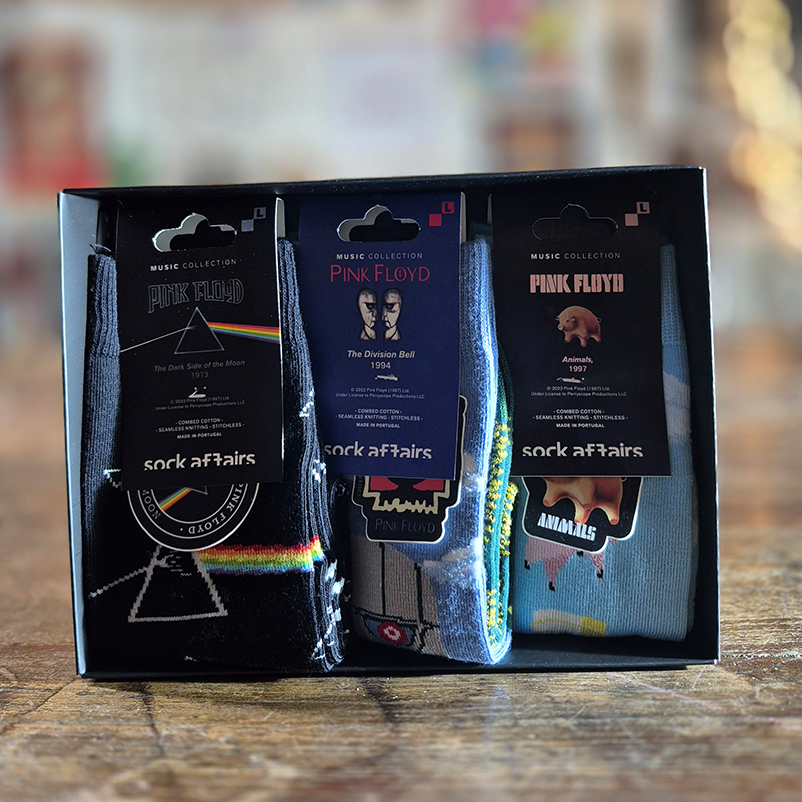 Pack 3x Chaussette Pink Floyd officielle