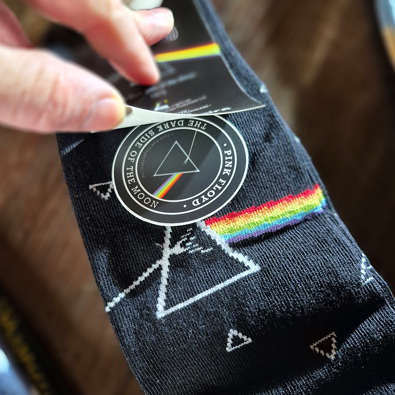 Pack 3x Chaussette Pink Floyd officielle