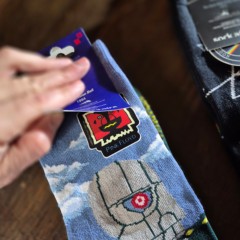 Pack 3x Chaussette Pink Floyd officielle