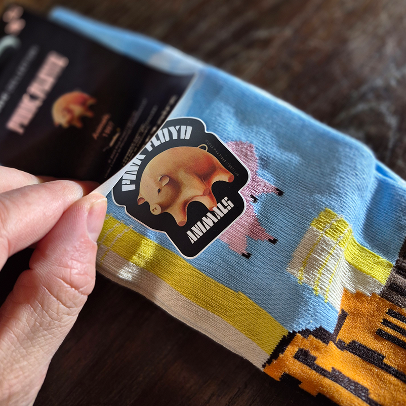 Pack 3x Chaussette Pink Floyd officielle
