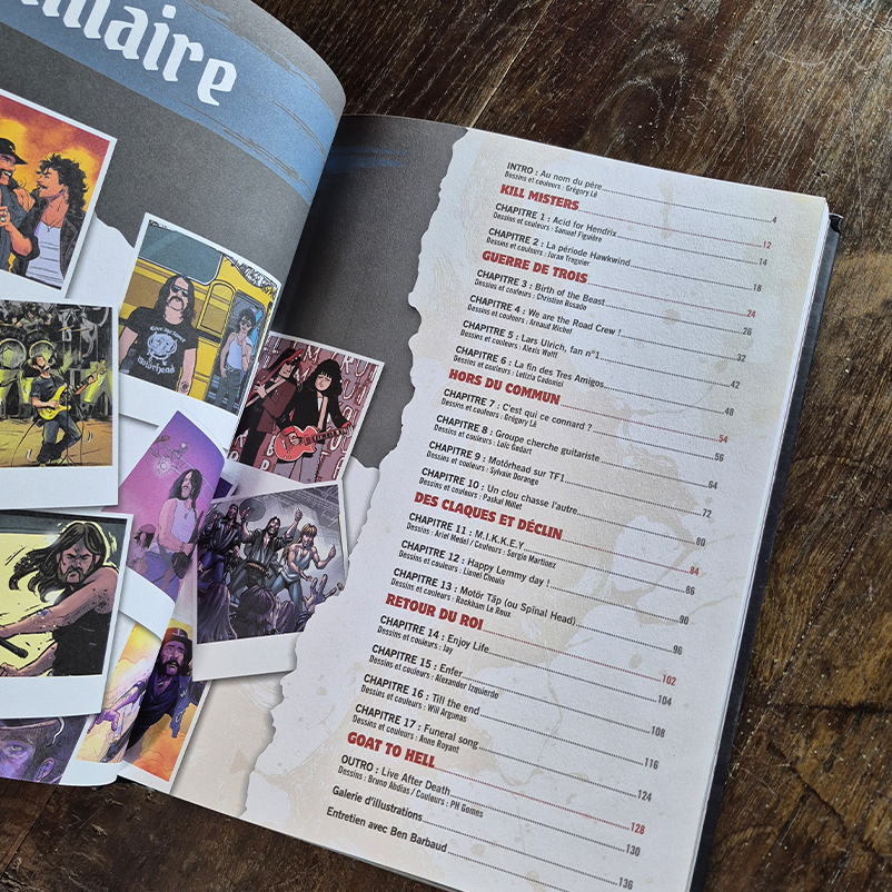 Livre - MOTÖRHEAD Back from the Dead