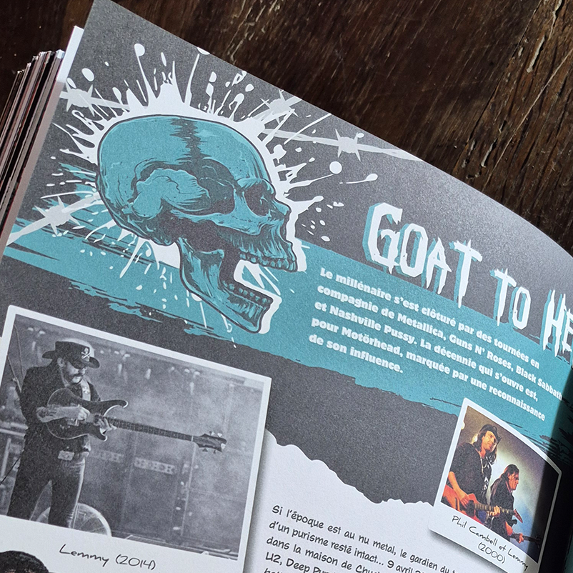 Livre - MOTÖRHEAD Back from the Dead